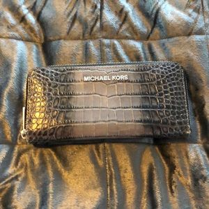 Michael Kors snakeskin wallet